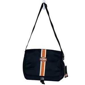 Harley Nylon Messenger Bag NWT